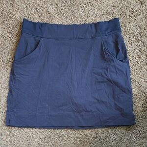 Elegant Navy Pencil Skirt